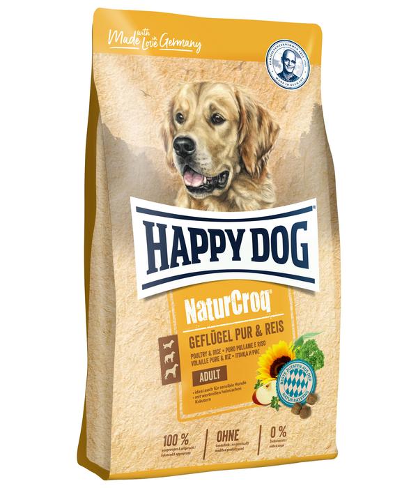 Happy Dog Trockenfutter für Hunde NaturCroq