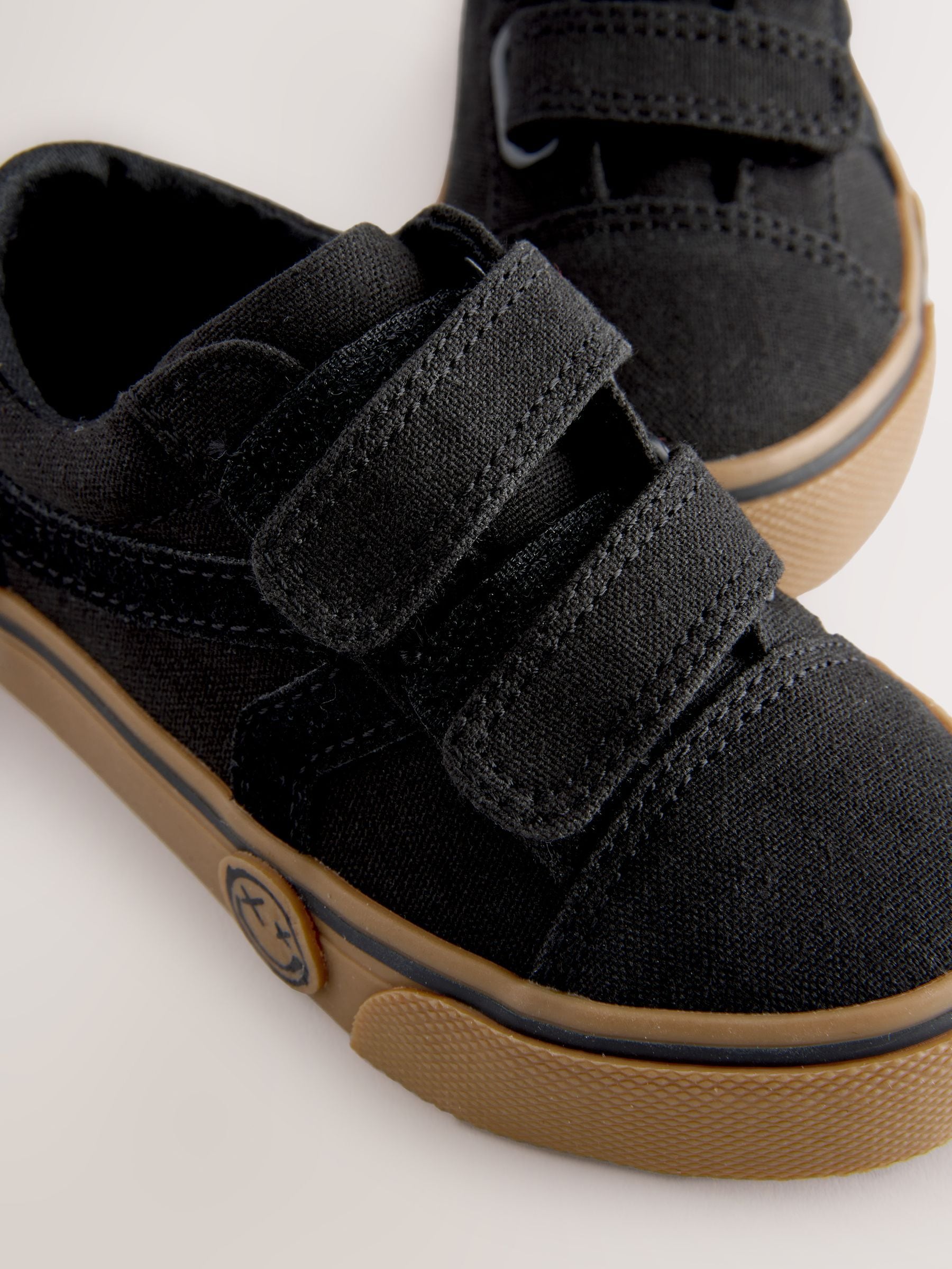 Zwart - Klittenbandsluiting Skate Trainers