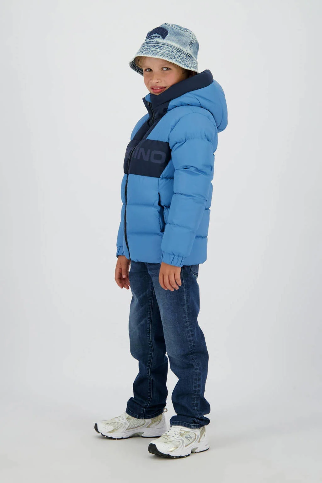 Vingino gewatteerde jas blauw