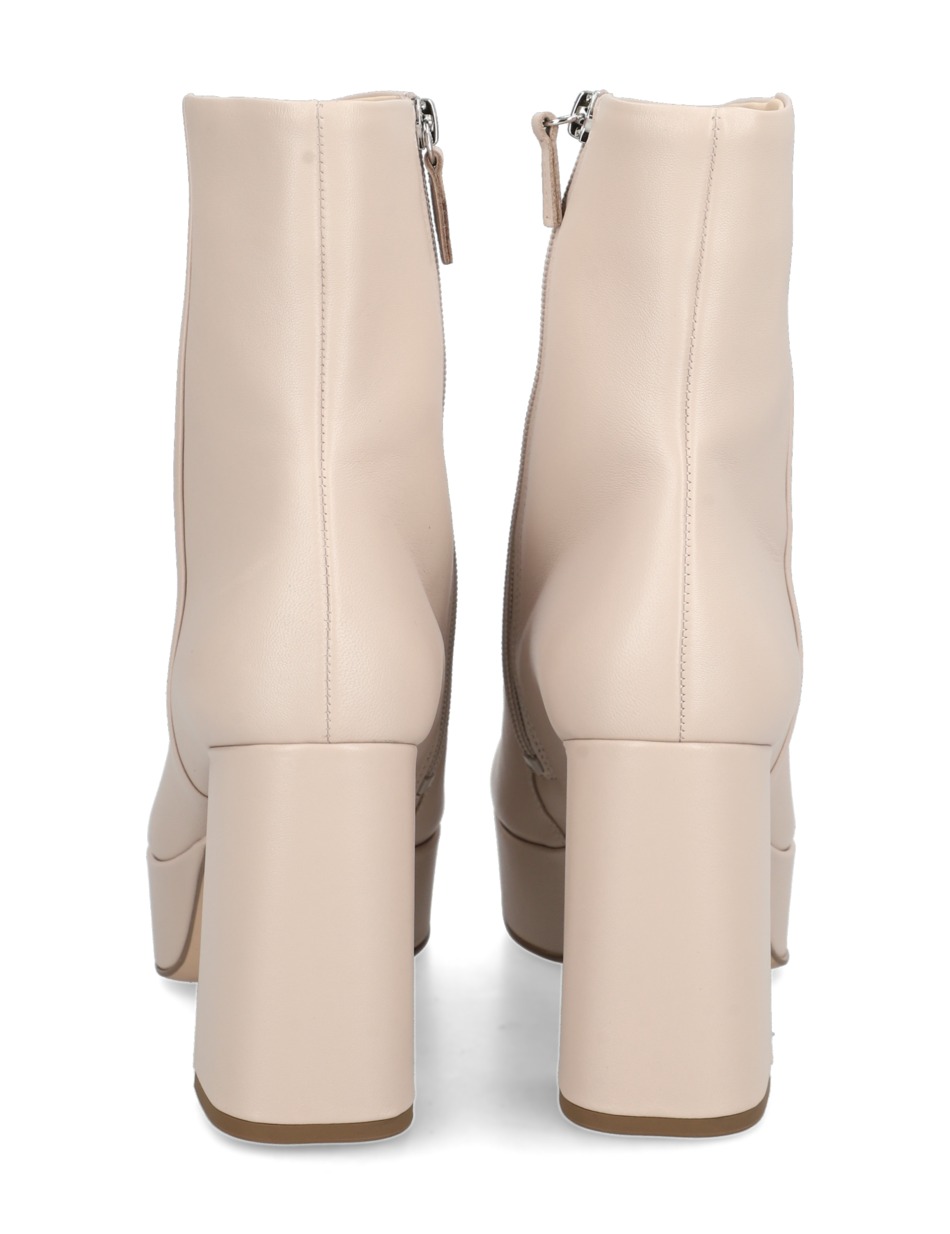 Glattleder Stiefelette