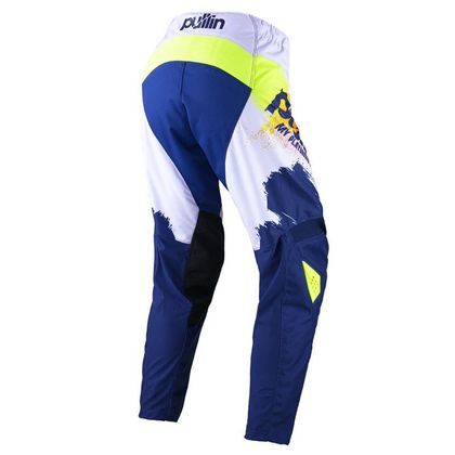 Pantalon cross Pull-in TRASH 2024 - Bleu / Blanc