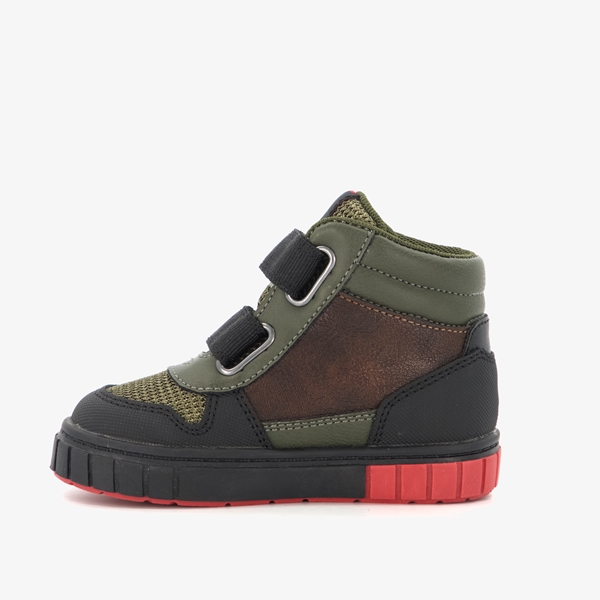Blue Box hoge jongens sneakers met rode details