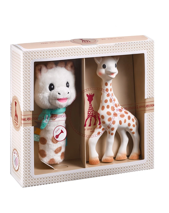 Willkommensgruß-Set NO.5 SOPHIE LA GIRAFE® 2-teilig