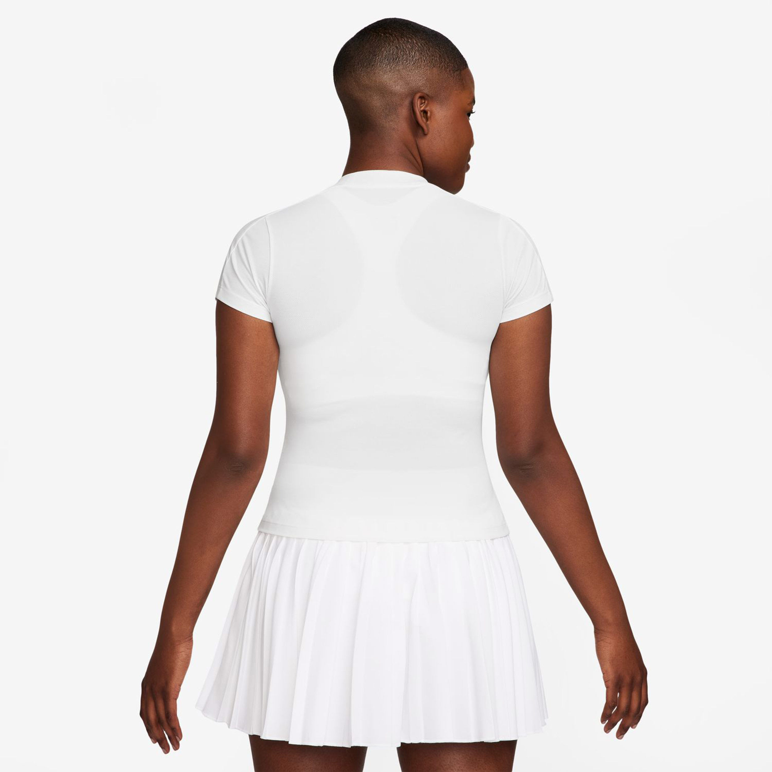Nike Court Dri-Fit Advantage T-shirt Femmes - Blanc