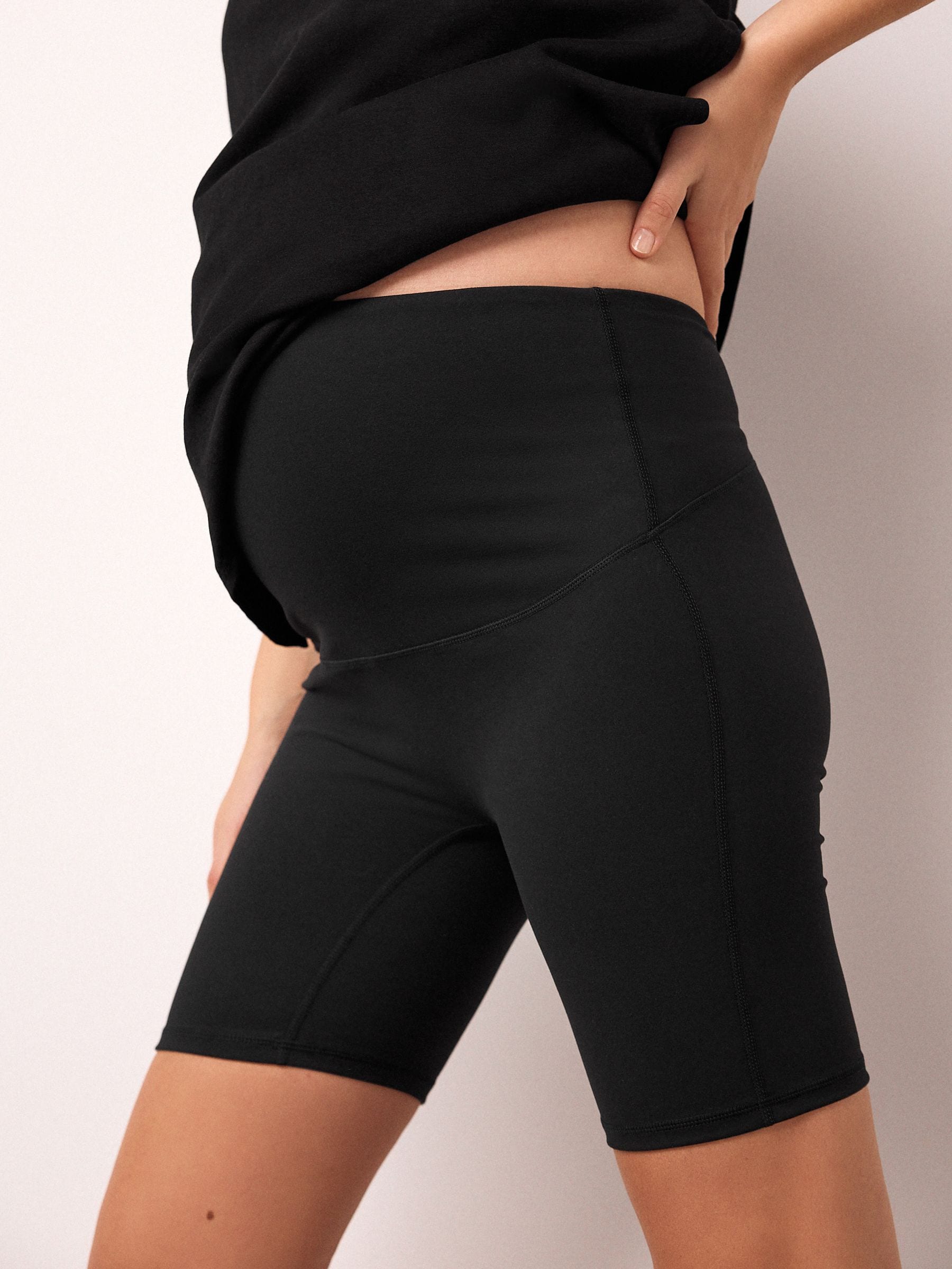 Zwart - Maternity Sports Shorts