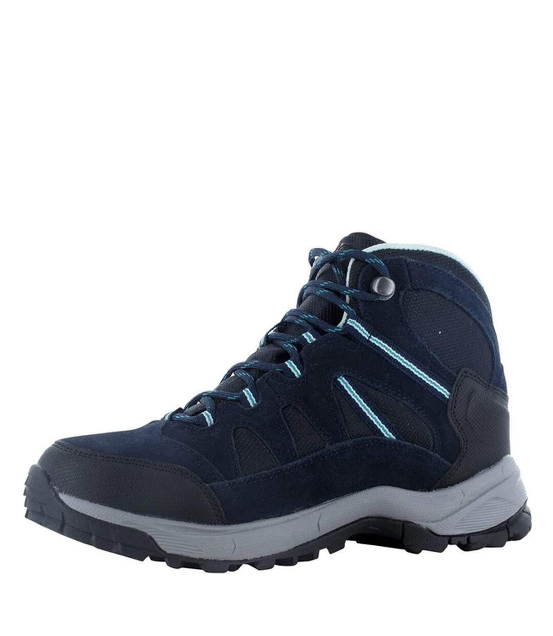 Hi-Tec - Bottines de marche BANDERA LITE - Femme (Bleu foncé / Menthe / Noir) - UTFS10042