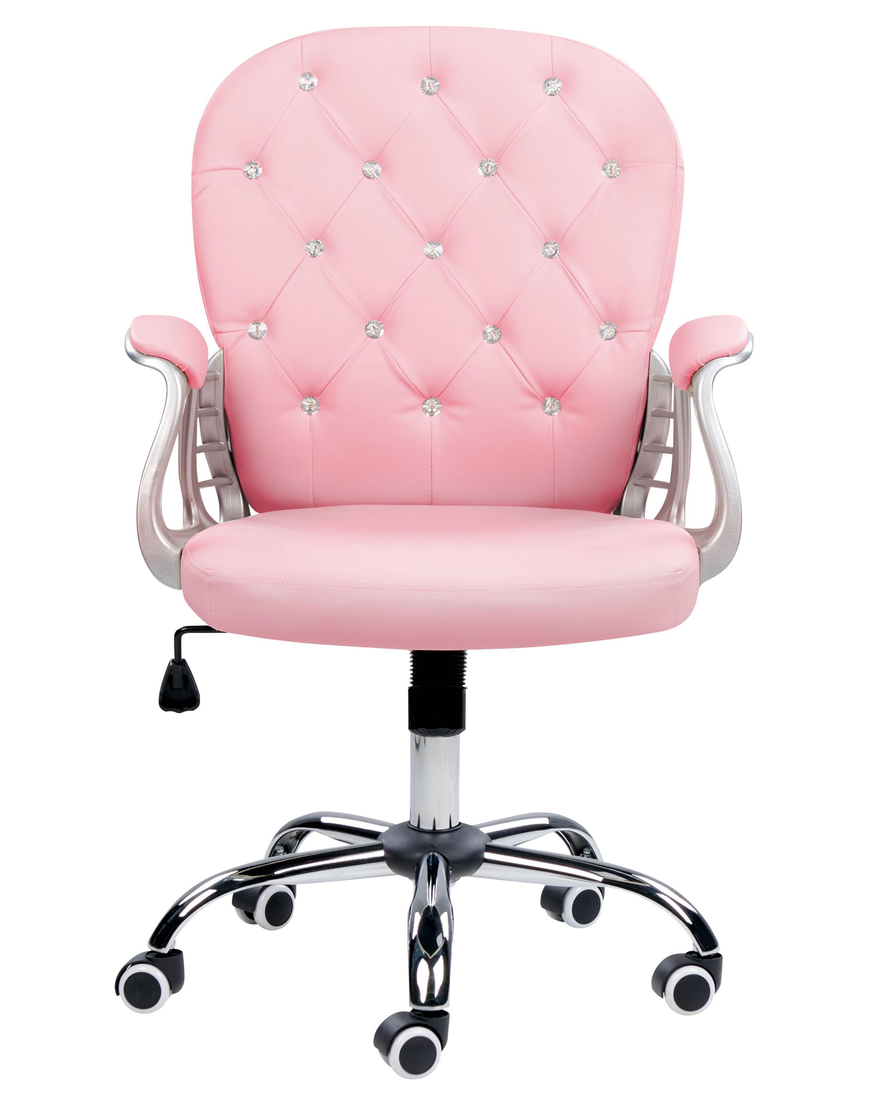 Bureaustoel PRINCESS Kunstleer Roze