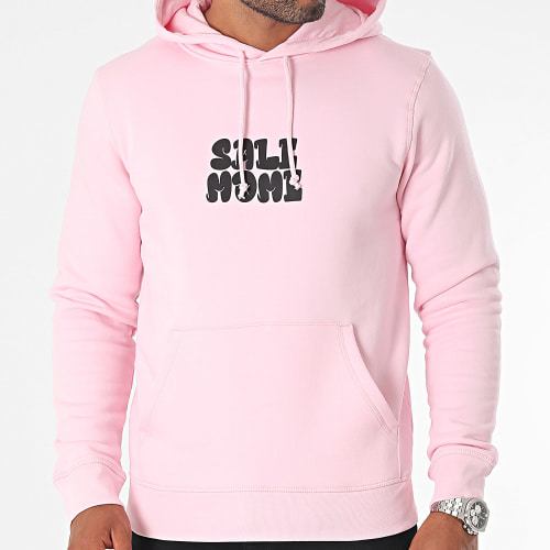 Sweat Capuche Lapin Graffiti Rose