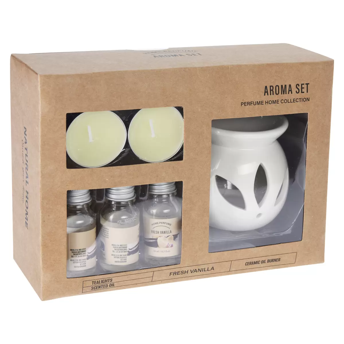 Aroma-set mit Vanille weiss