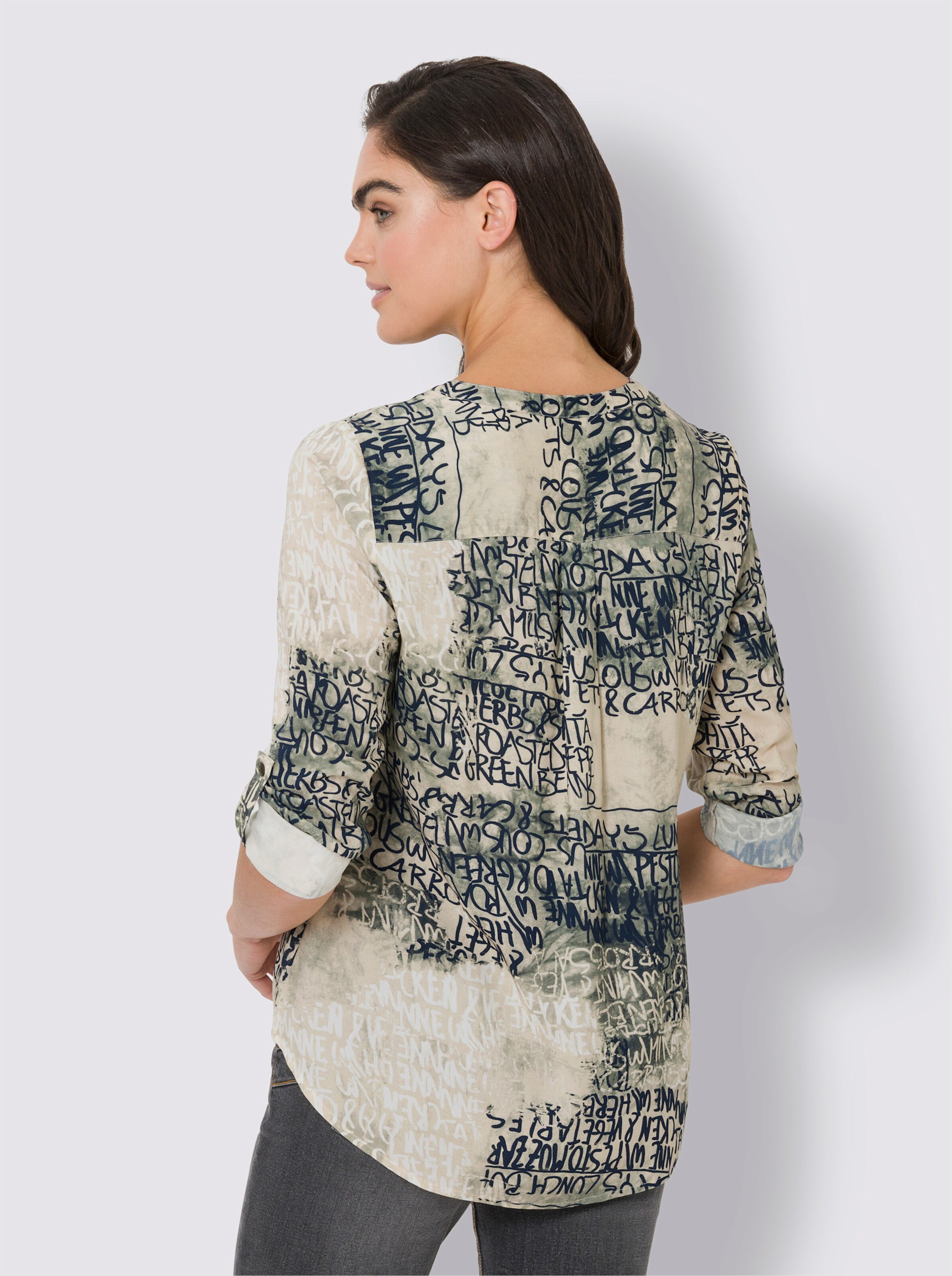 Druckbluse