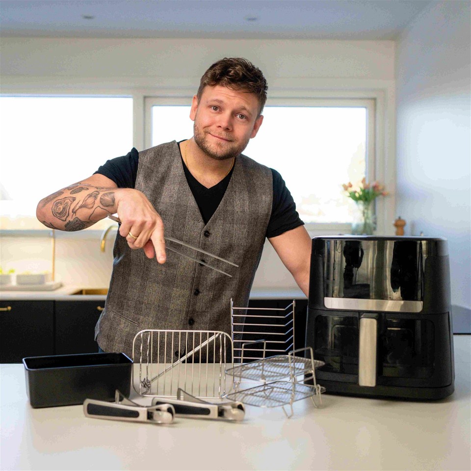 Sobczyk - 9L Airfryer accessory set with 6 parts