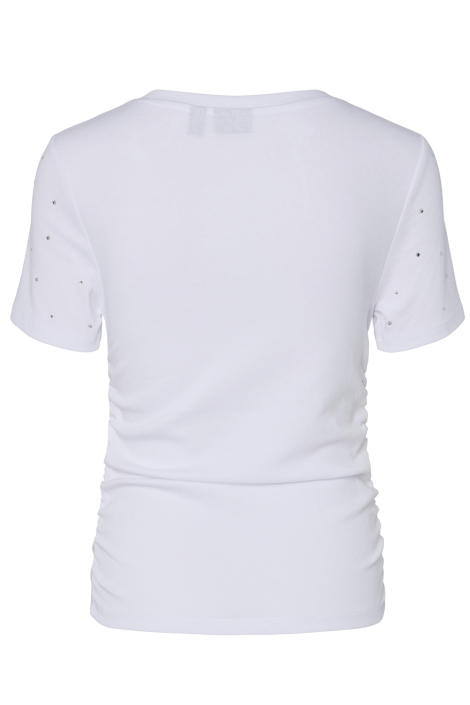 Pieces witte dames t-shirt