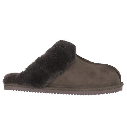 Rosemunde Hausschuhe - Wildleder - Kaffee Brown