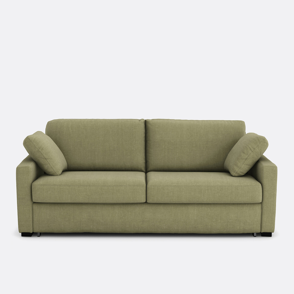 LA REDOUTE INTERIORS<br>Sofá cama algodão/linho, Bultex, Timor