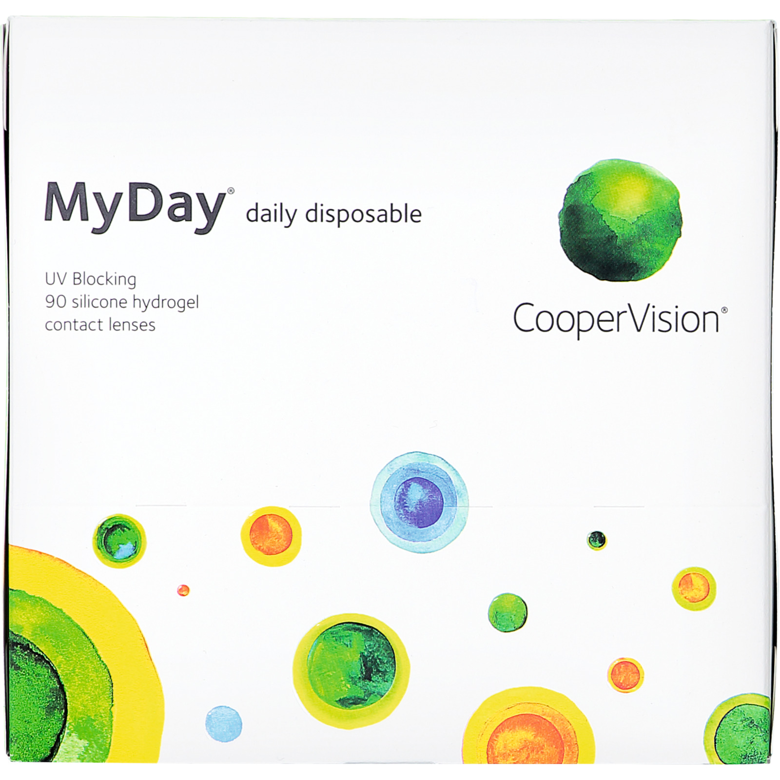 MyDay Daily Disposable 90 Tages-Kontaktlinsen UV Blocking silicone hydrogel -10.50