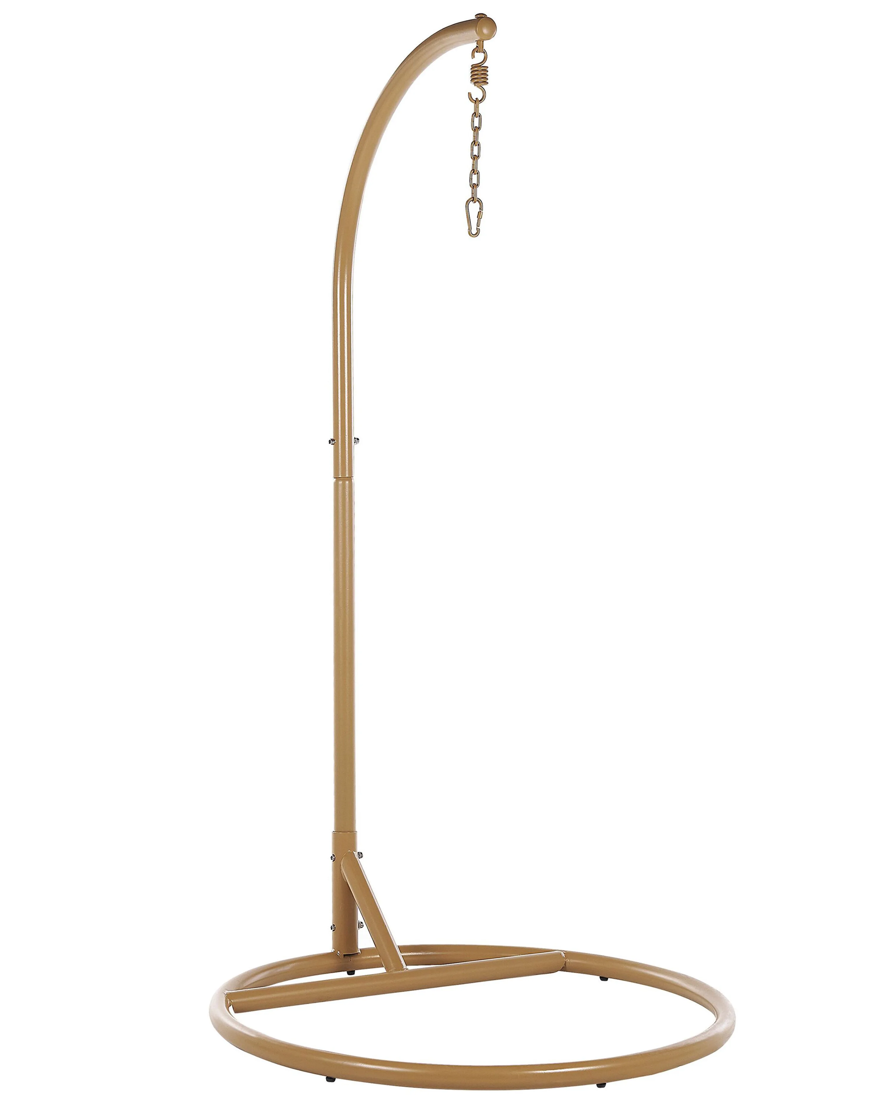 Hangstoel met standaard ALLERA PE rotan Beige