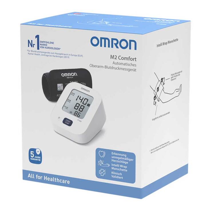 Omron M2 Comfort Oberarm Blutdruckmessgerät, 1 St