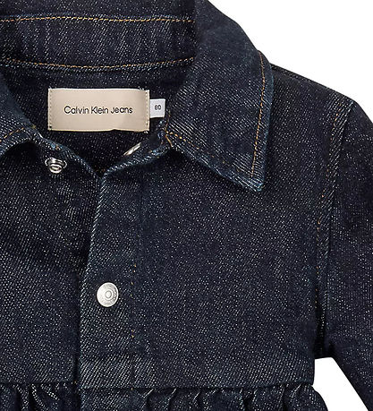 Calvin Klein Kleid - Denim Shirt Dress - Clean Spülen Blue
