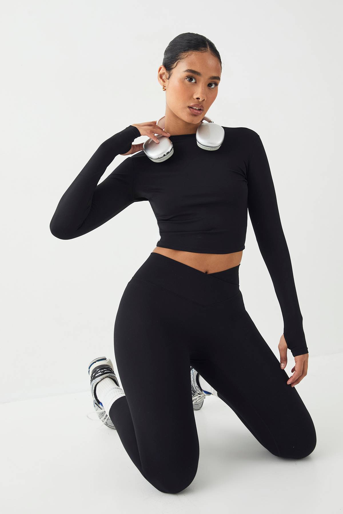 Legging Taille Haute Ultra Sculptant à Ceinture Nouée DSGN Studio