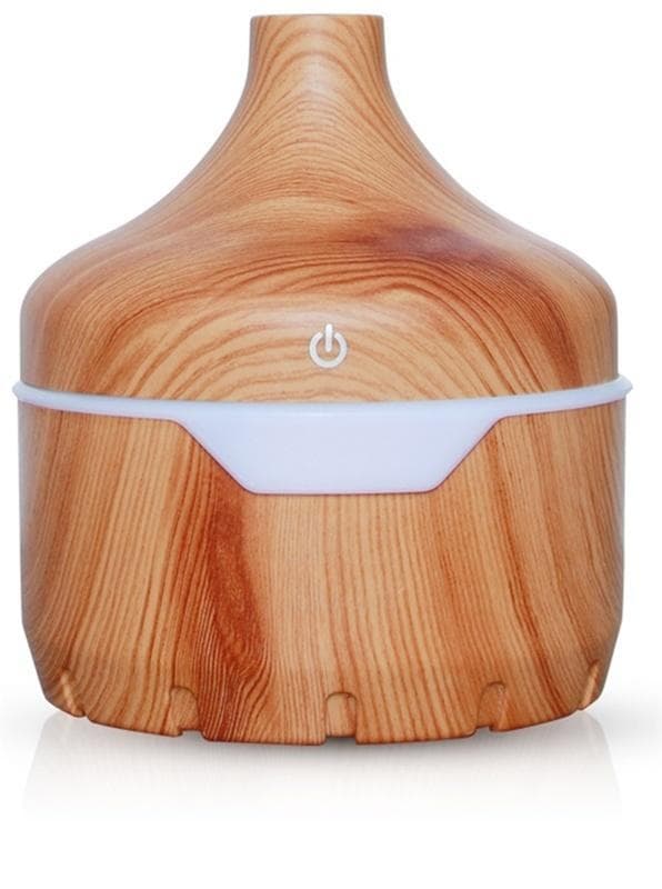 Luftfugter/Aroma Diffuser i trædesign 300ml, Lyst træ