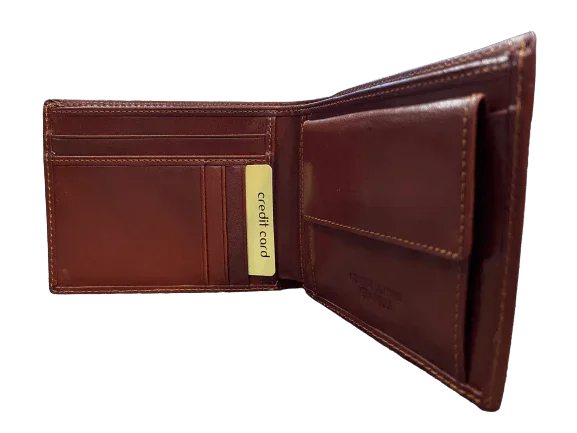 Heren portemonnee | Vera Pelle | Cognac