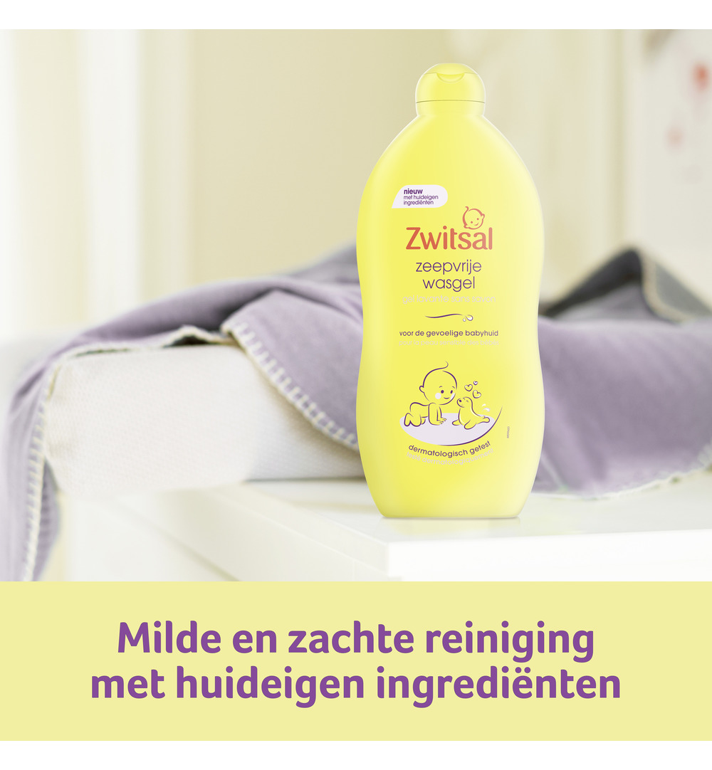 Zwitsal Wasgel zeepvrij (700 ml)