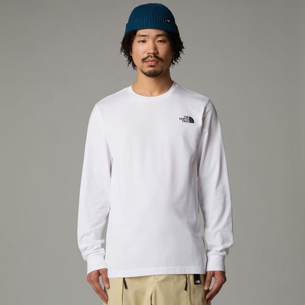 T-shirt THE NORTH FACE L/S EASY TEE TNF WHITE