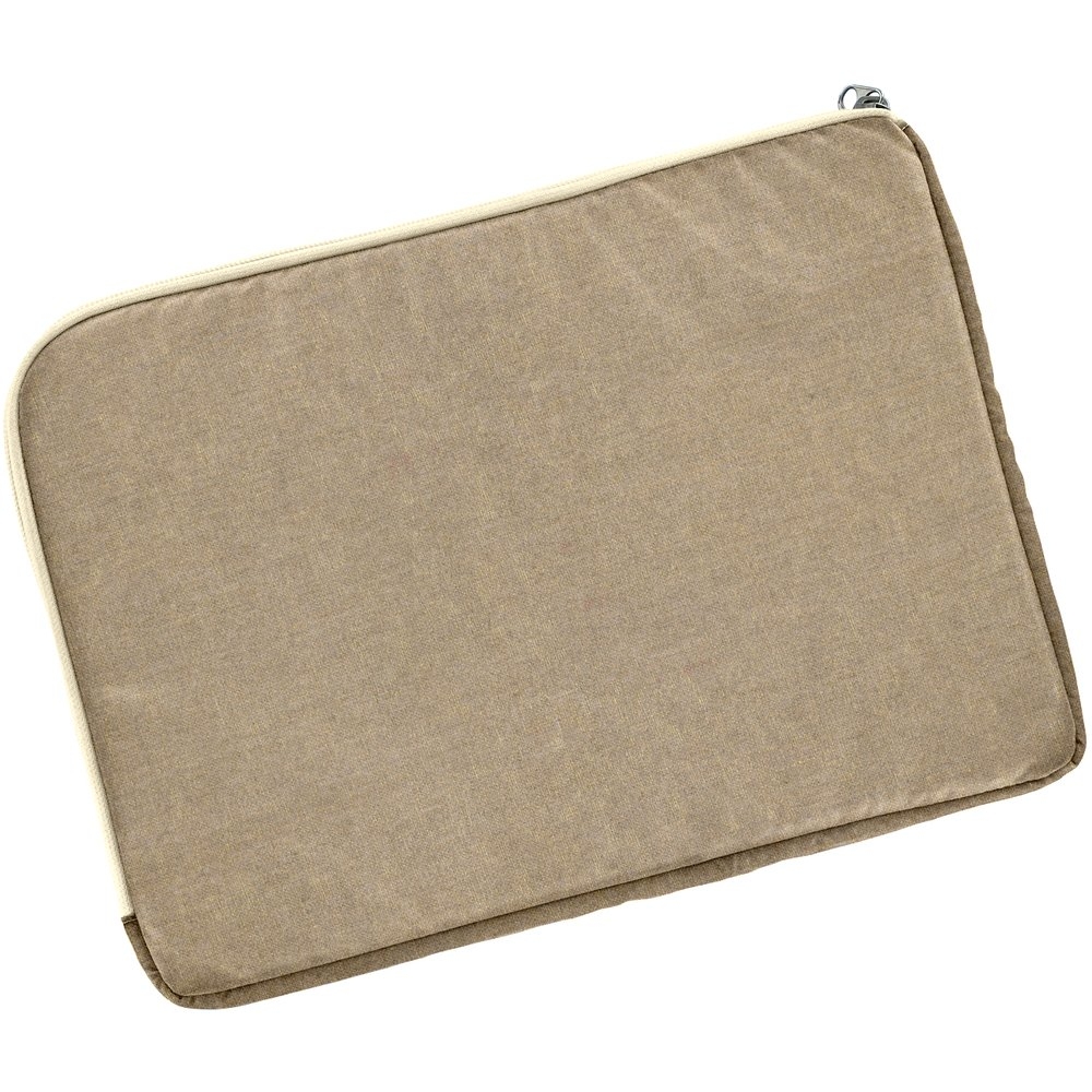 Pochette Ordinateur 13 Pouces Lin Doré