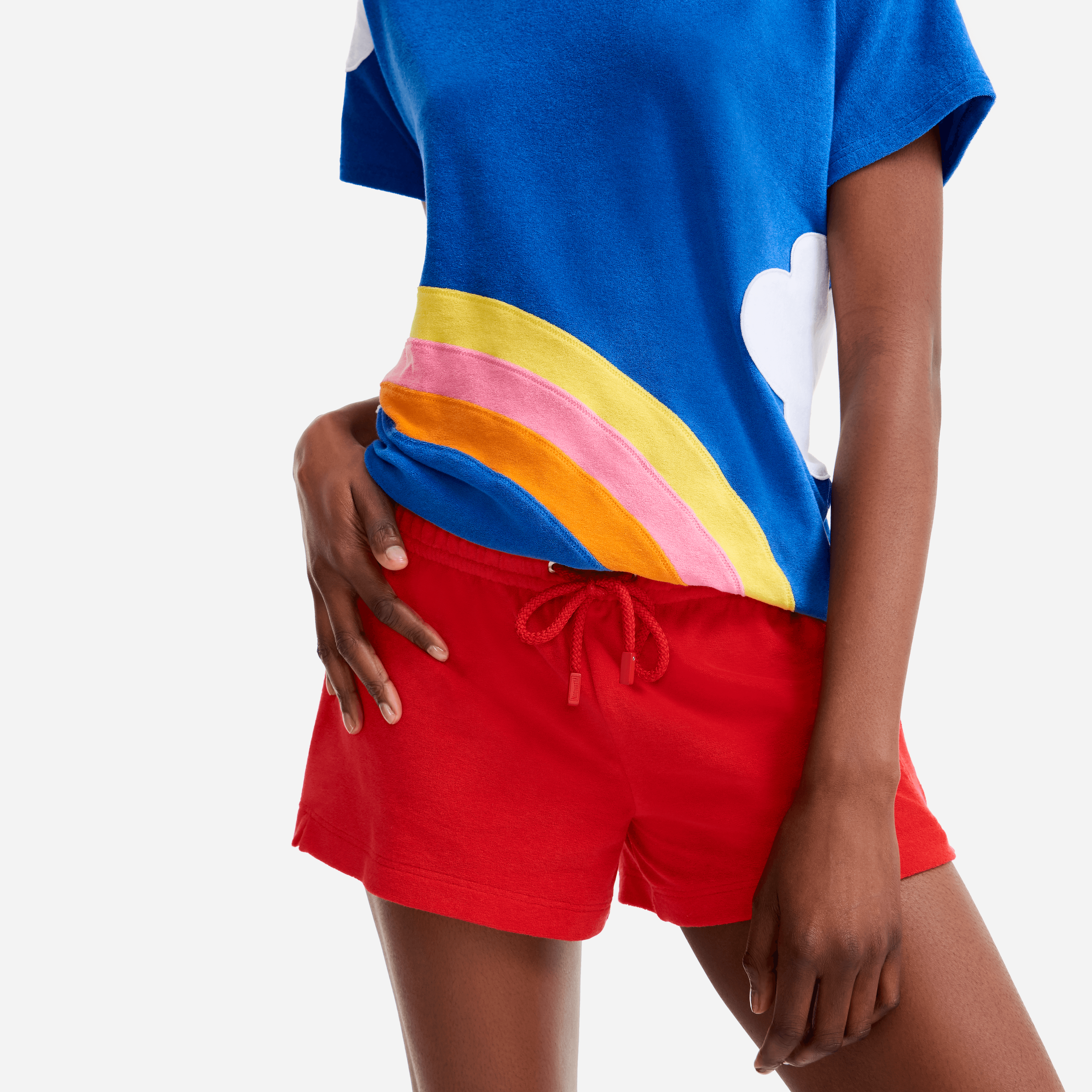 Shorty femme en éponge uni - Vilebrequin x JCC+ - Edition limitée | Site Vilebrequin | FI1E9Q00