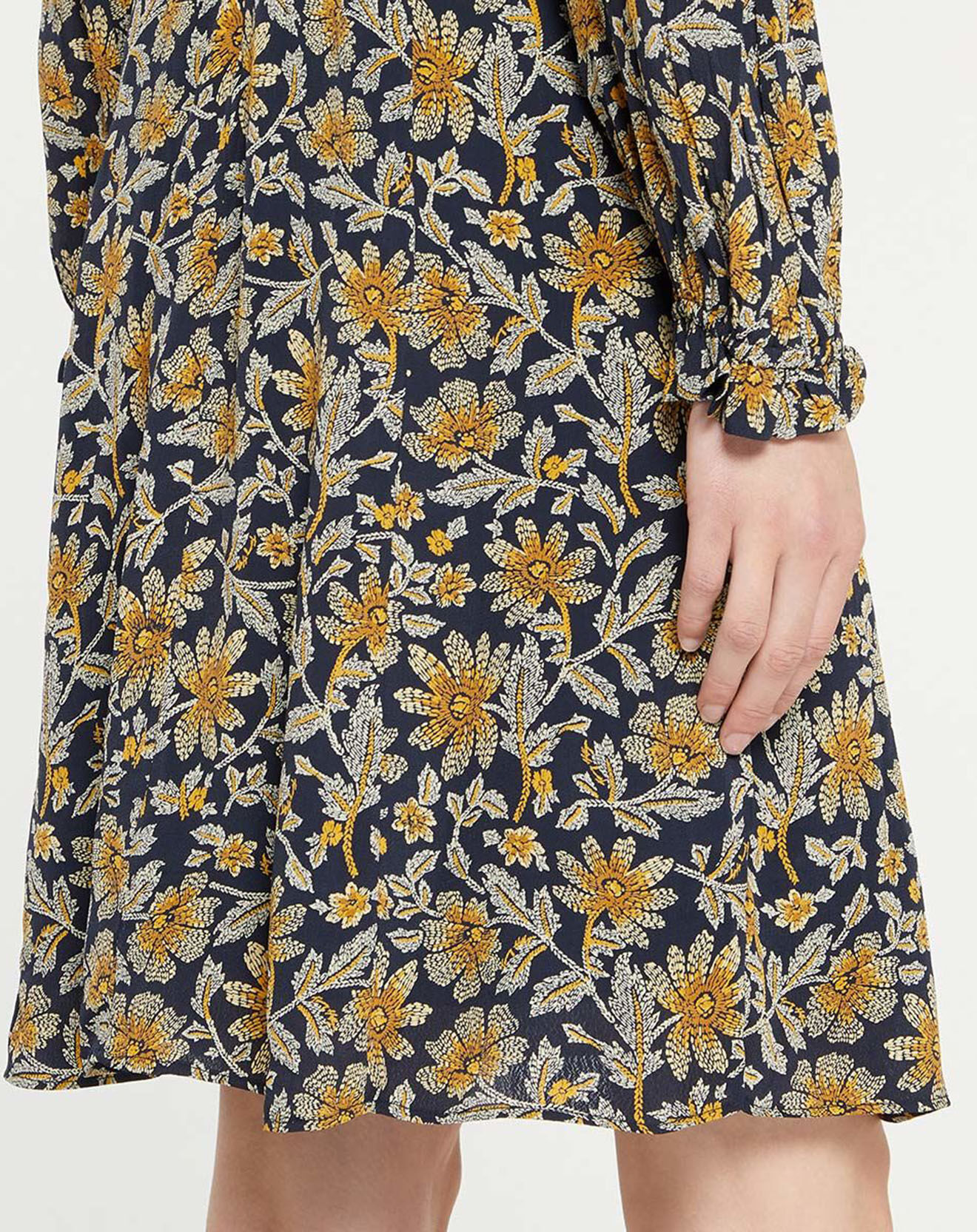 Tommy Hilfiger Robe en Crêpe imprimé floral multicolore