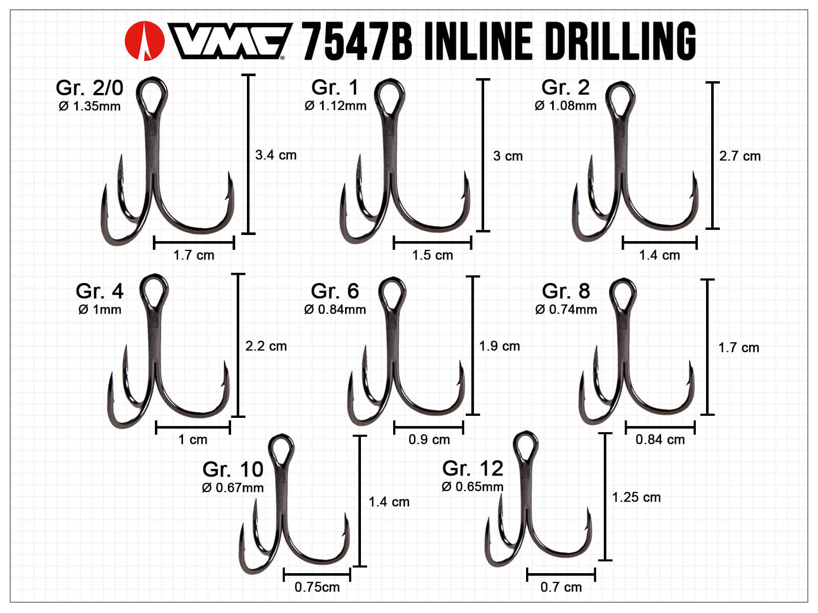 VMC 1X Inline Drilling 7547 BN - Gr. 1