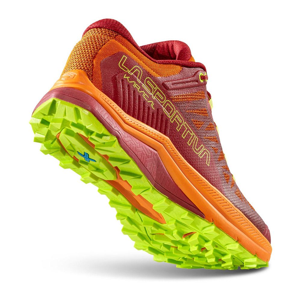 La Sportiva KARACAL - Chaussures trail Homme sangria/hawaiian sun