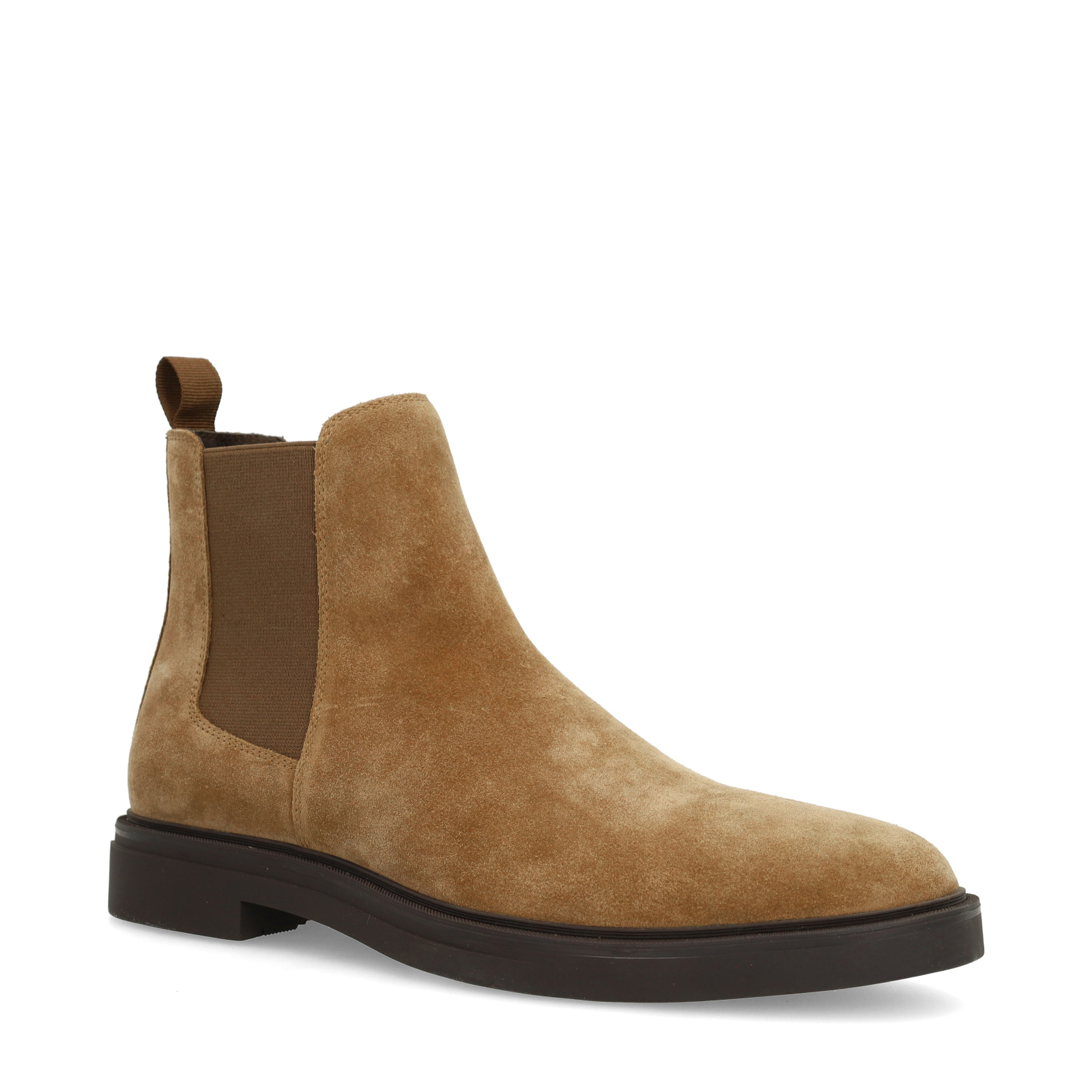 Taupe suède chelsea boots