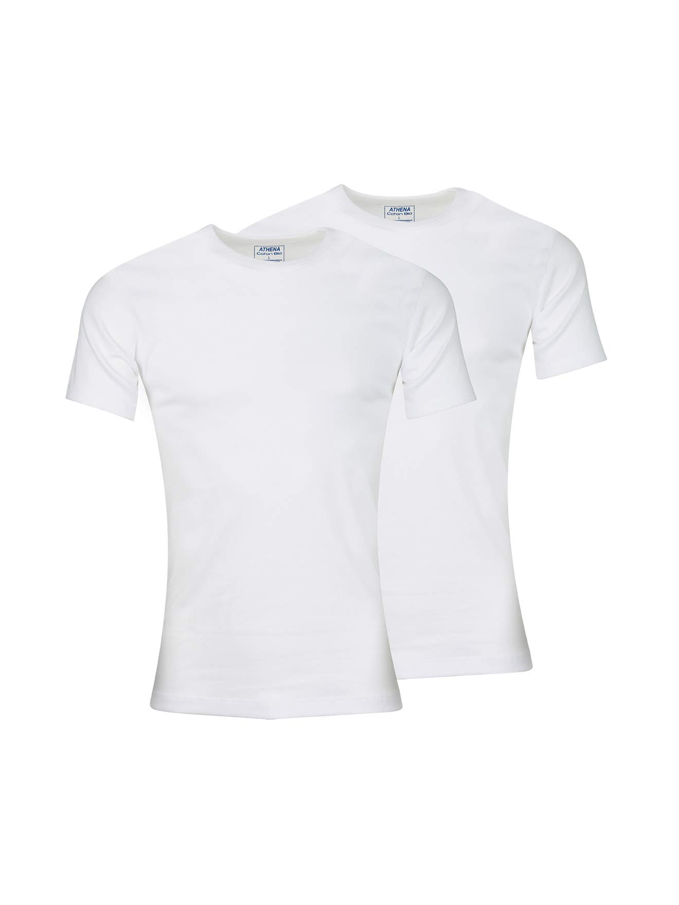 Tee-shirts en coton BIO, lot de 2