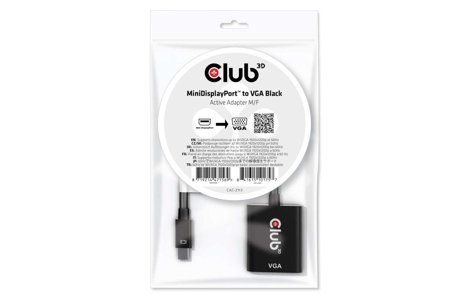 Adapterkabel Mini-DisplayPort - VGAAdapterkabel MiniDPTM auf VGA
