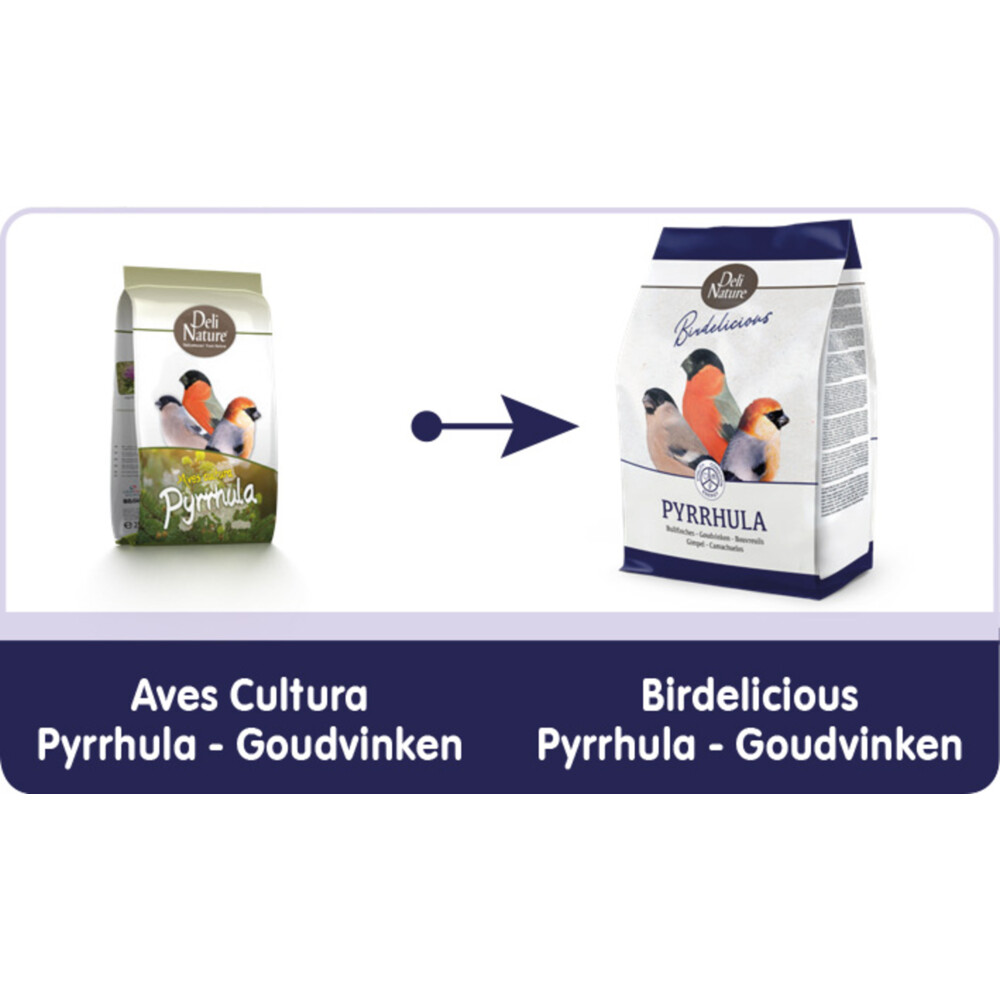 Deli Nature Aves Cultura Pyrrhula Goudvinken2 kg