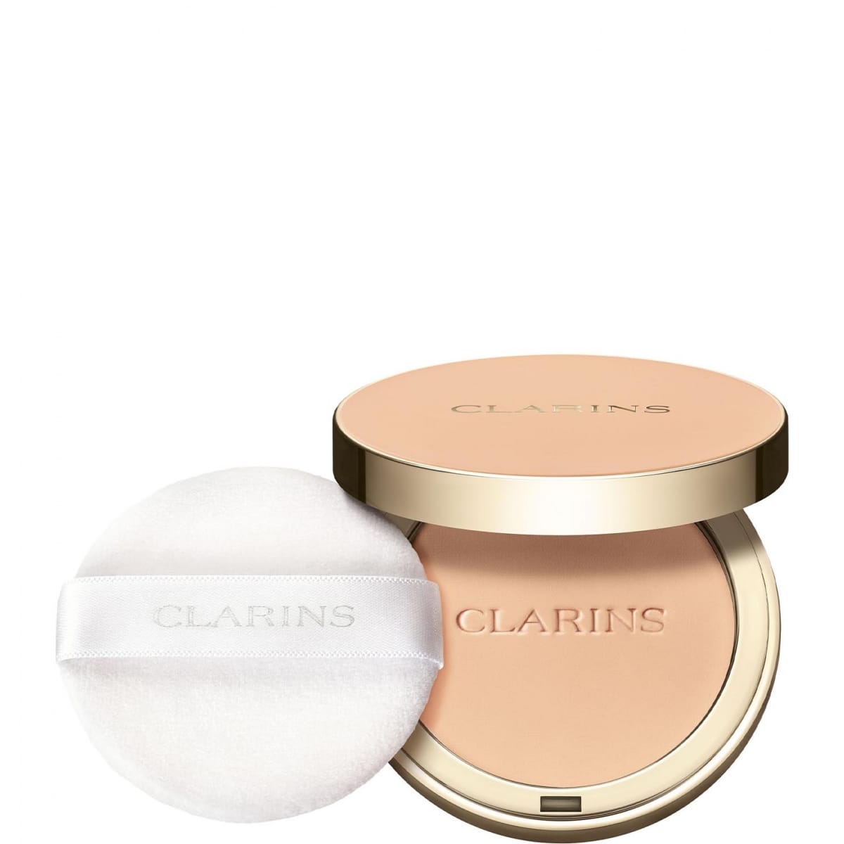 CLARINS Ever Matte Compact Powder Poudre Compacte Matifiante Infusée Au Lait De Pêcher
