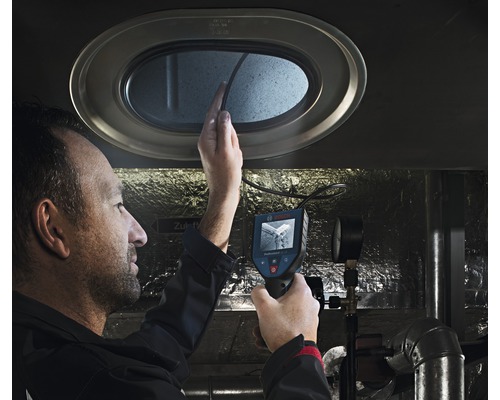 Bosch Professional GIC 120 accu-inspectiecamera inclusief 4 x AA-batterijen en camerakabel