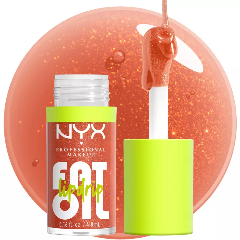 NYX Prof. Makeup Fat Oil Lip Drip 4,8 ml - 06 Follow Back