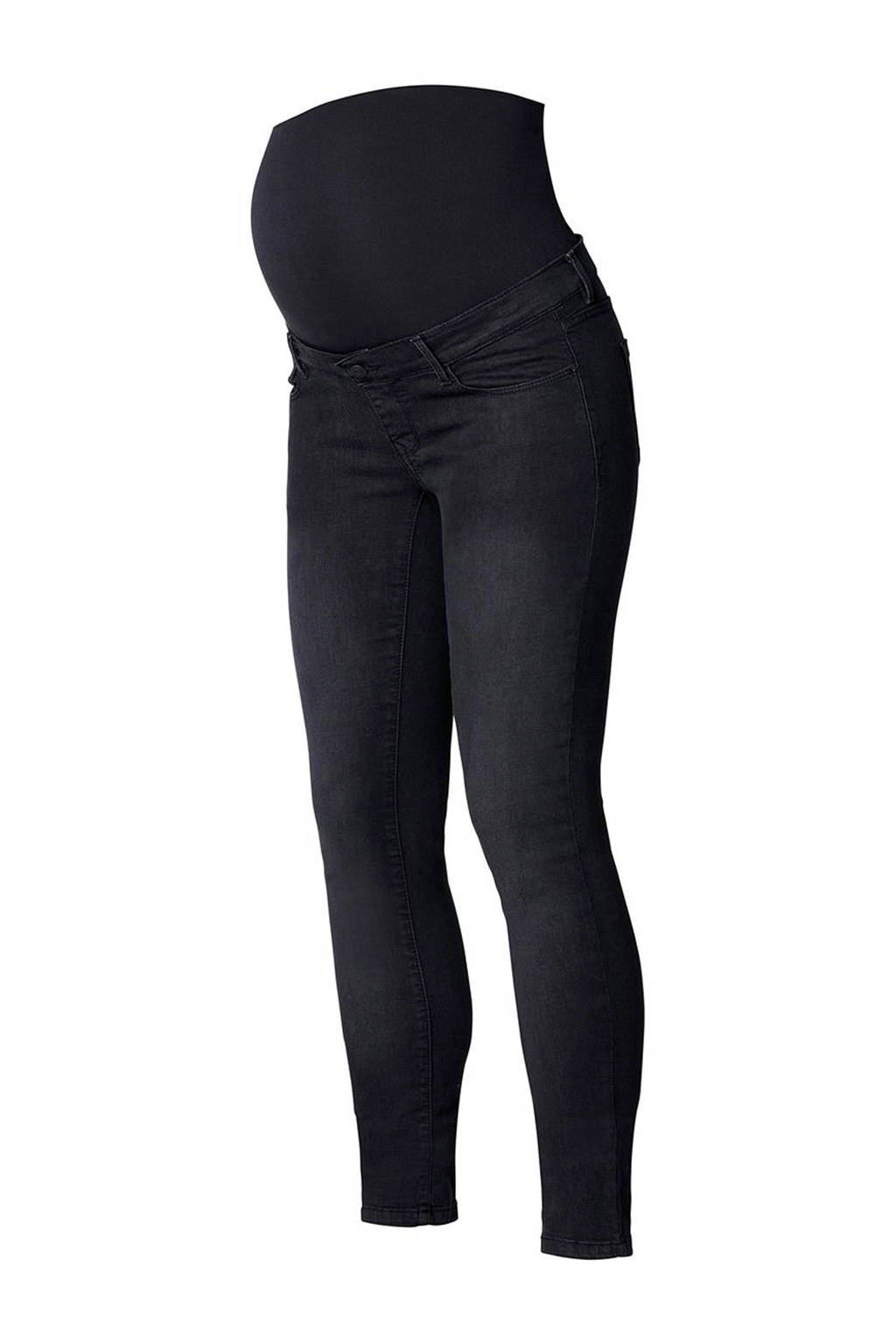 Noppies skinny zwangerschapsbroek Avi zwart