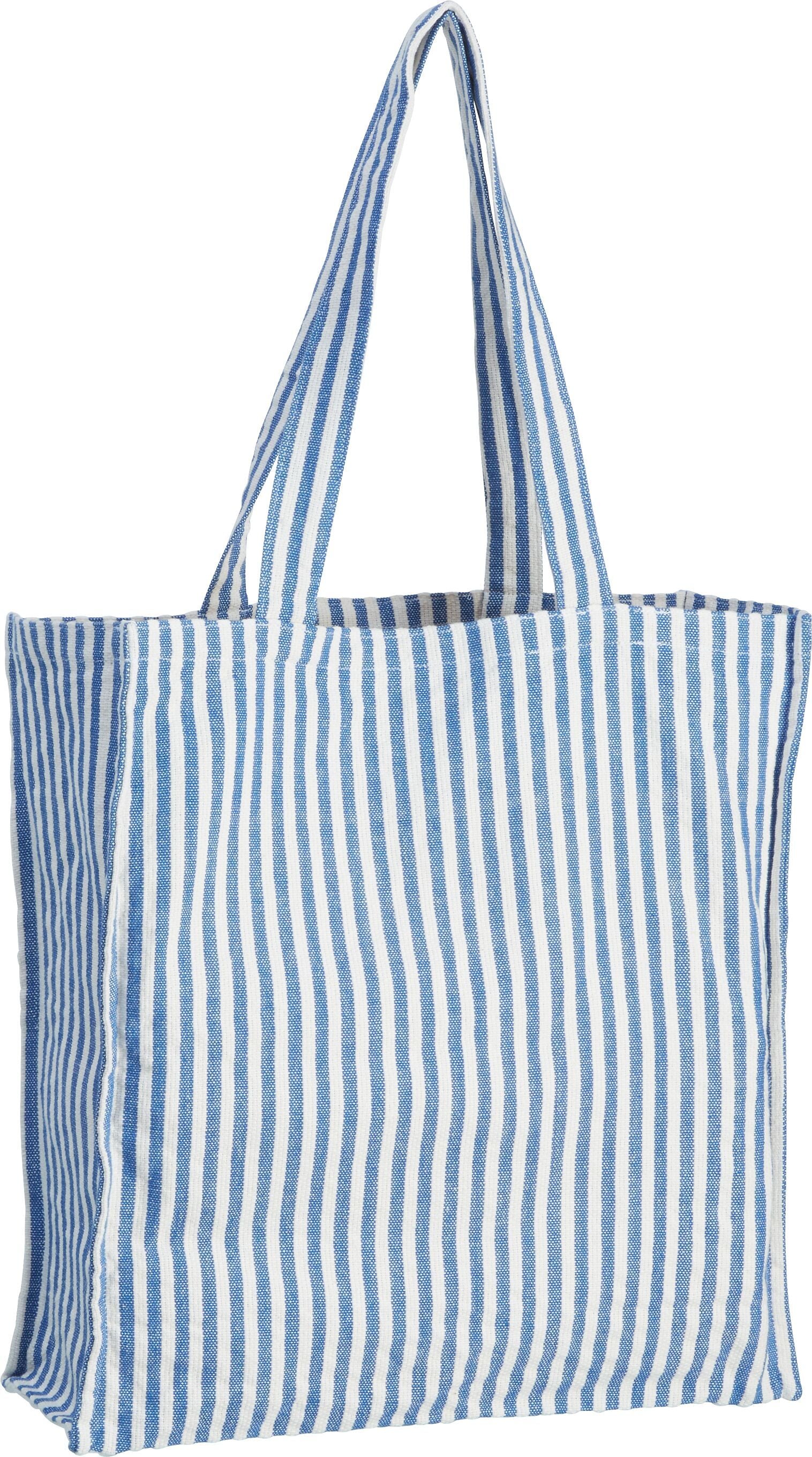 SOLEA Einkaufstasche - Blau / B: 38.0 cm x T: 13.0 cm x H: 41.0 cm