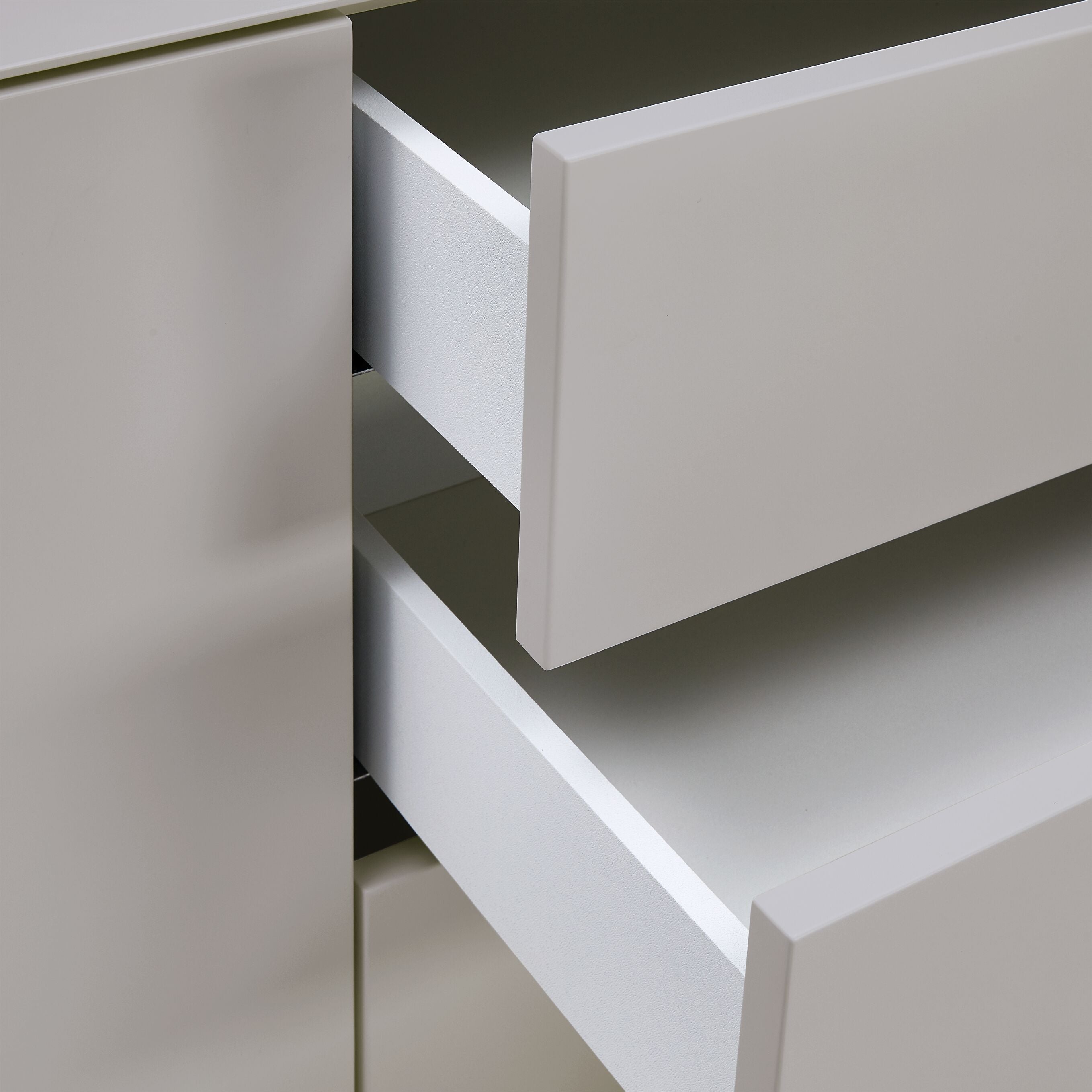 LUX Lowboard - Taupe / B: 180.0 cm x T: 46.0 cm x H: 68.0 cm