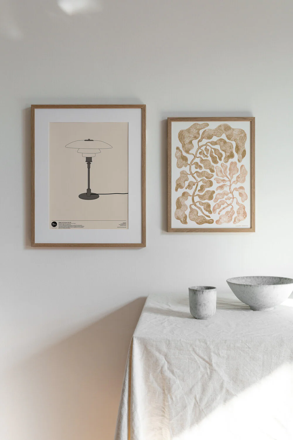 Poster & Frame  Pk Poster plakat, beige - 50x70 cm