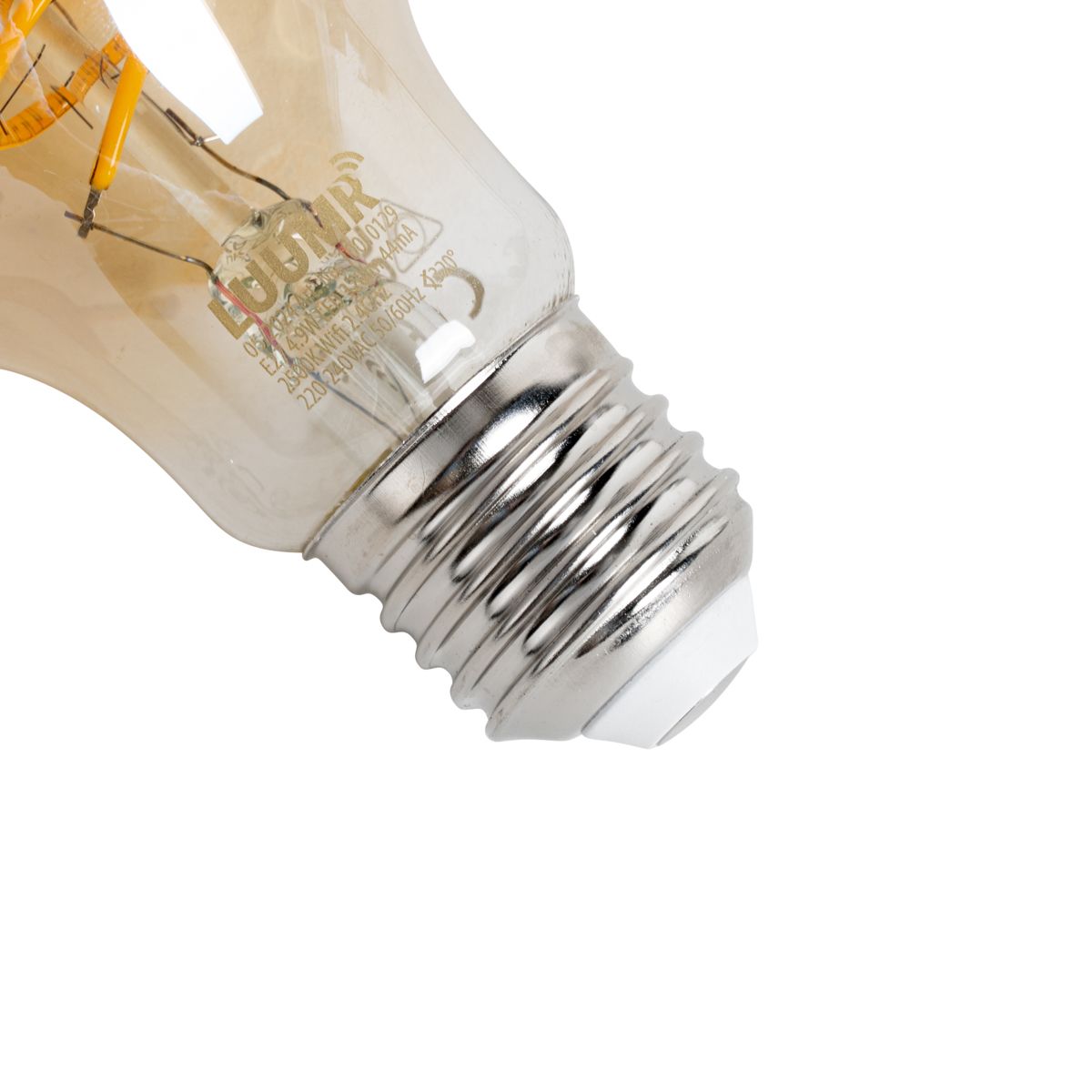 Set van 5 Smart E27 dimbare LED lampen A60 amber 4.9W 320 lm 2500K