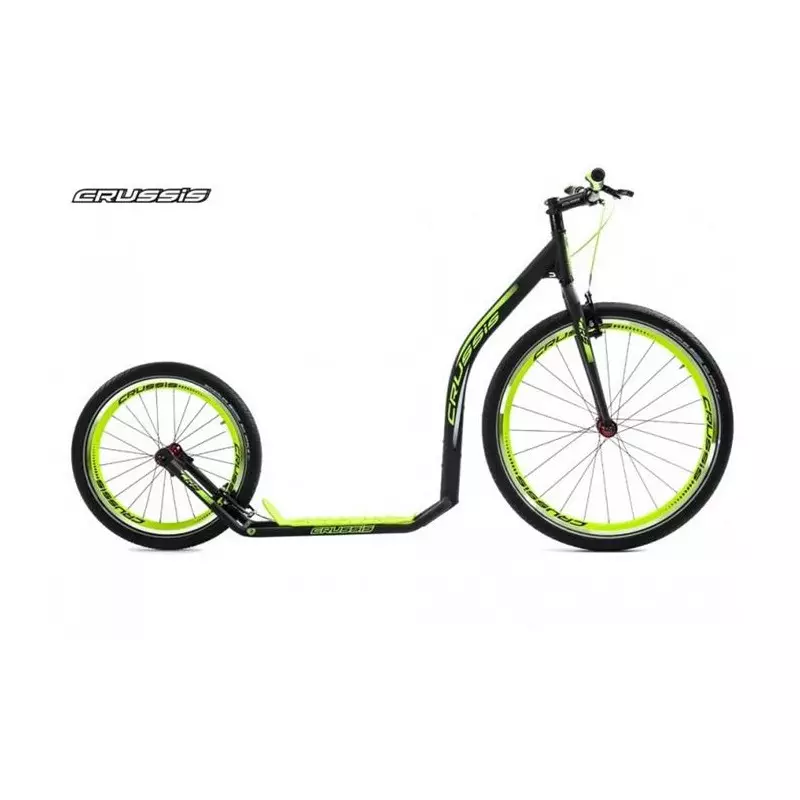 Trottinette Sportive Footbike CRUSSIS Urban 4.2 black green 26/20