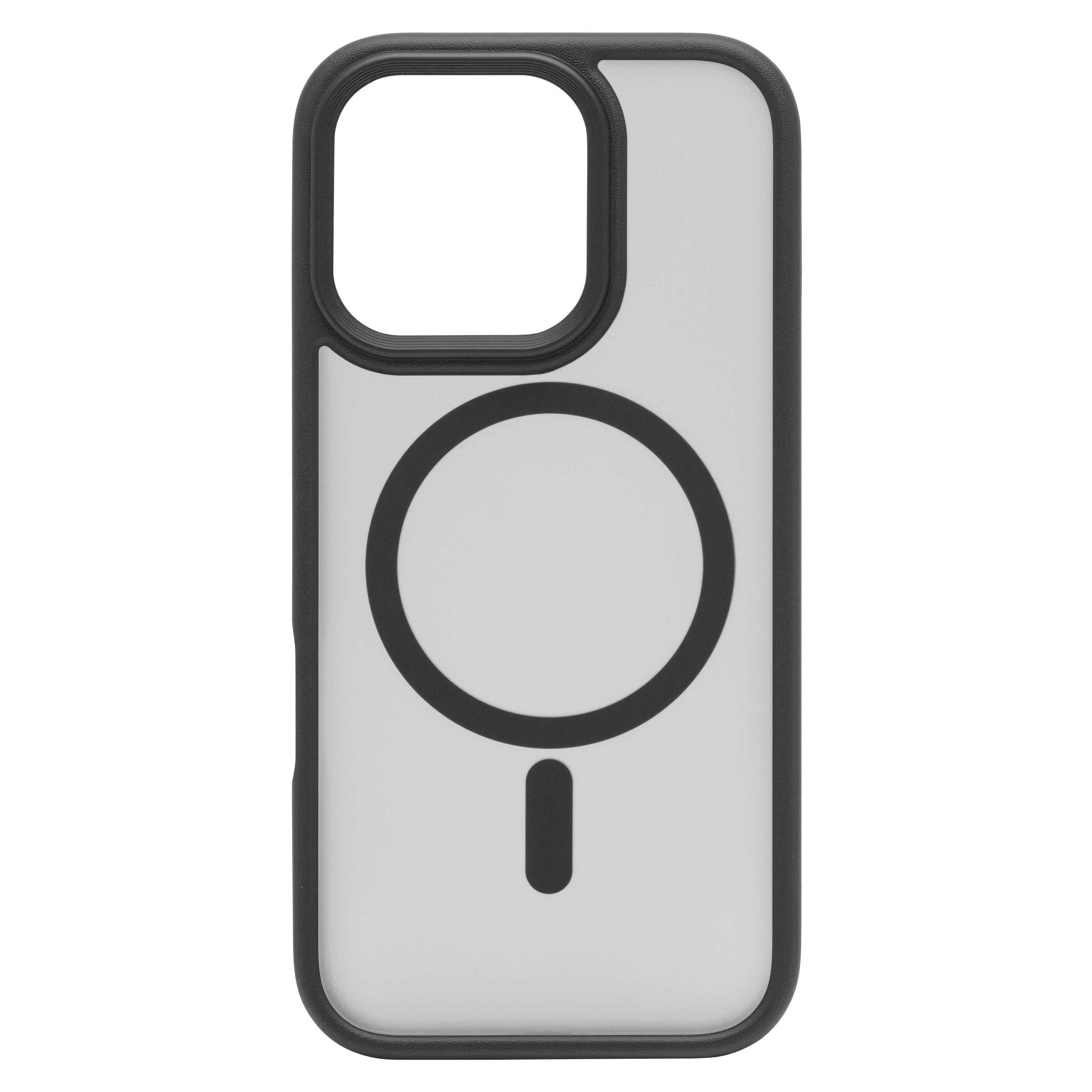 Linocell Hard Case Mobildeksek for iPhone 16 Pro Svart
