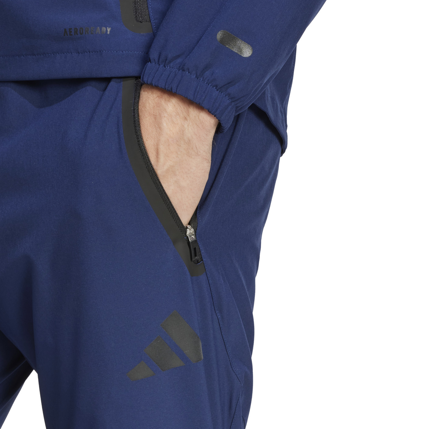 Adidas Manchester United Vis Tech Trainingsbroek 2024-2025 Blauw