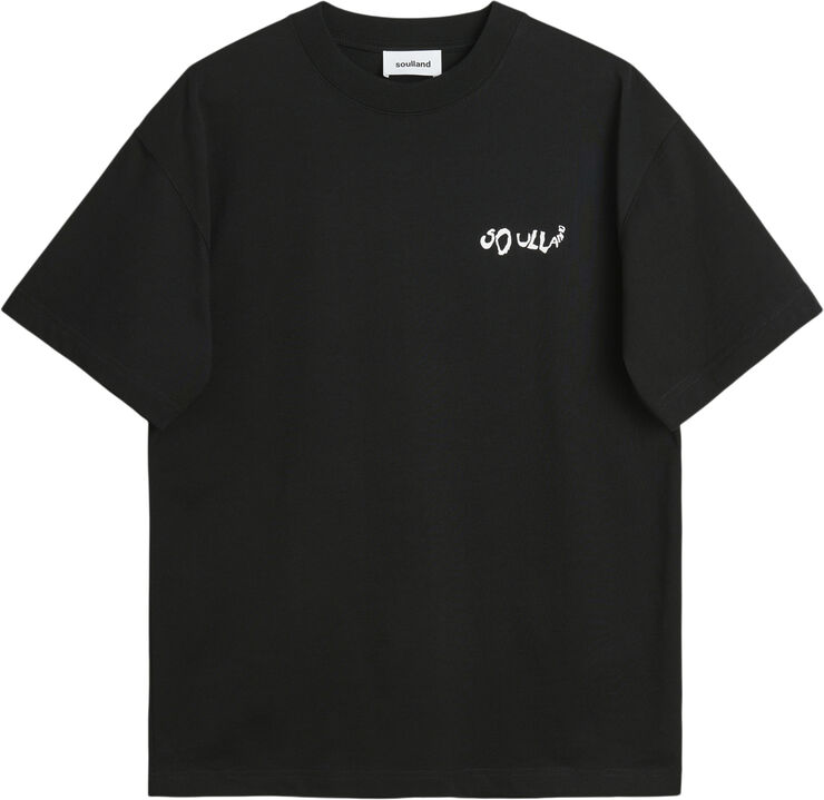 Soulland KAI BALDER T-shirt Sort