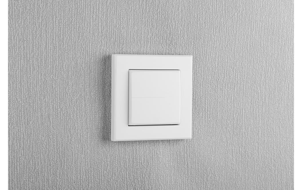 Smart Home Tasterwippe universal – für MarkenschalterFür alle Homematic (IP) Aktoren für Markenschalter – HmIP-BRU
