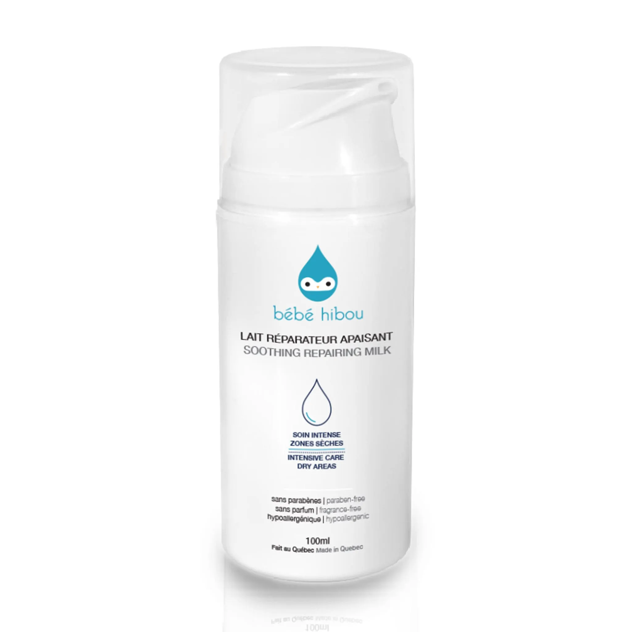 Bébé hibou Lait Réparateur Apaisant 100ml